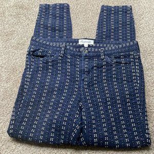 Madewell Pants 4 Womens Skinny Skinny Pants in Stitchdot 4 Casual Ladies Blue